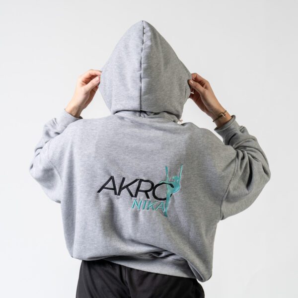 Bluza z kapturem Hoodie - szara